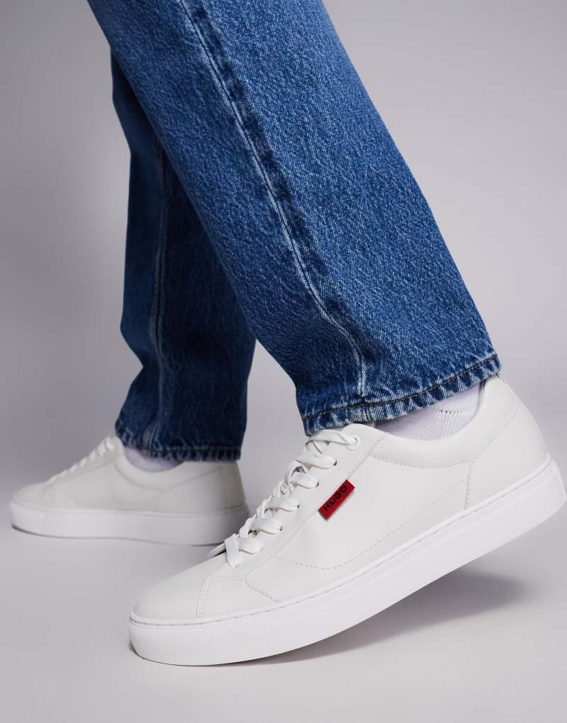 HUGO Red Morrie sneakers in white Hugo Red