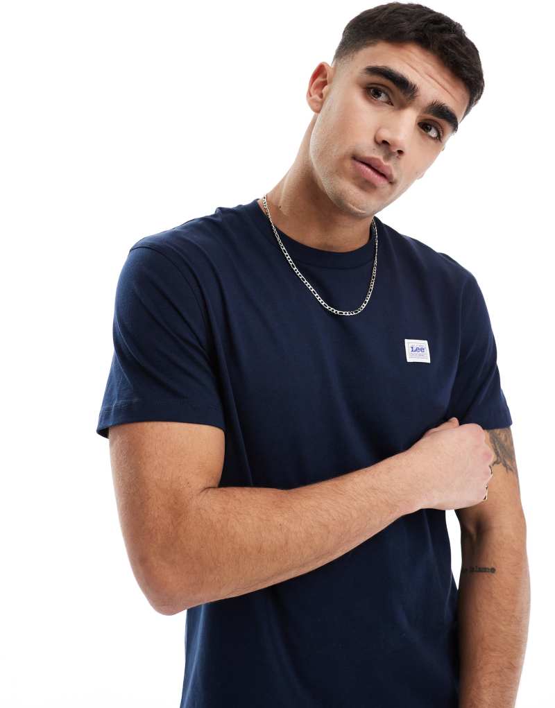 Lee workwear relaxed fit T-shirt in navy Lee