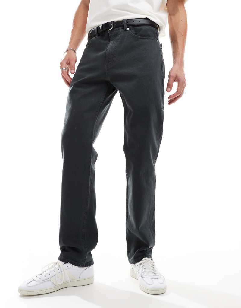 Tommy Jeans Ryan regular straight pants in gray Tommy Jeans