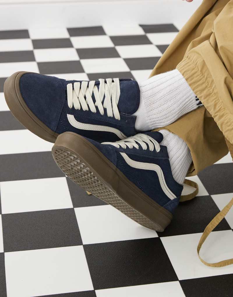 Vans Old Skool canvas sneakers in navy Vans