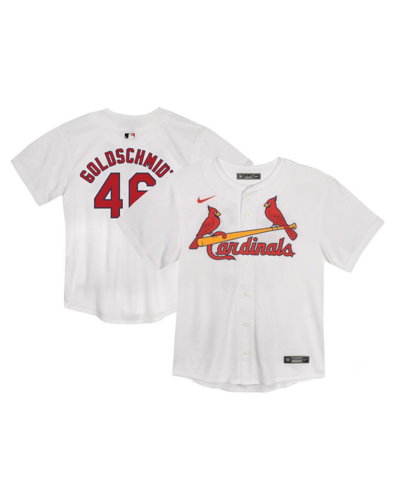 Toddler Paul Goldschmidt White St. Louis Cardinals Game Jersey Nike