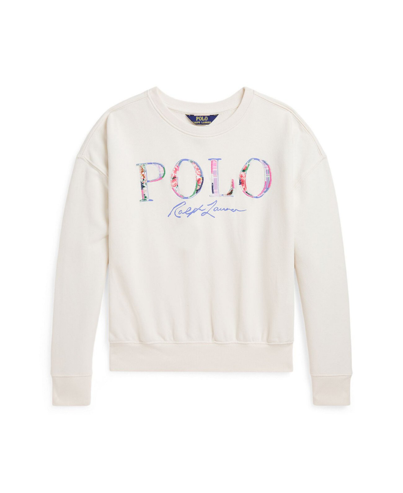 Big Girls Logo Terry Boxy Sweatshirt Polo Ralph Lauren