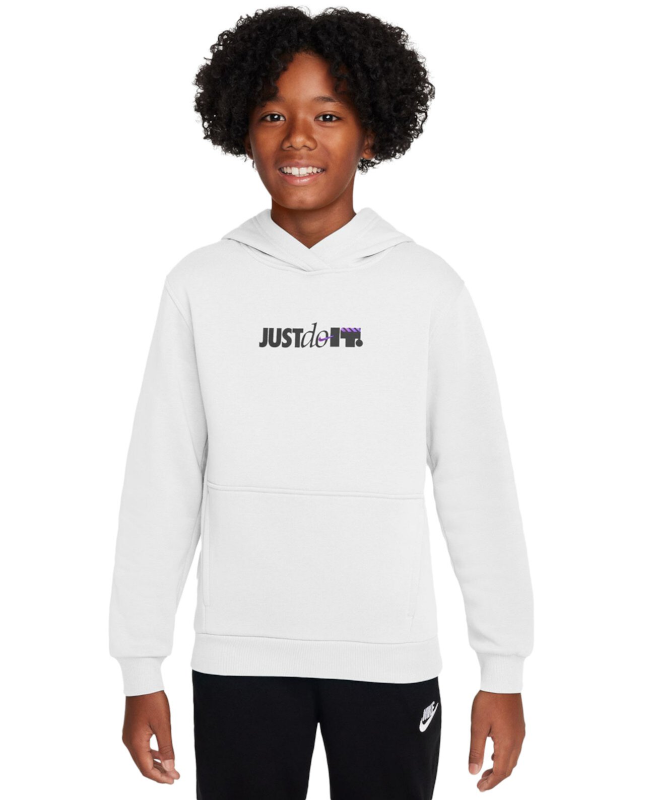 Big Kids Sportswear Club Fleece Hoodie Nike