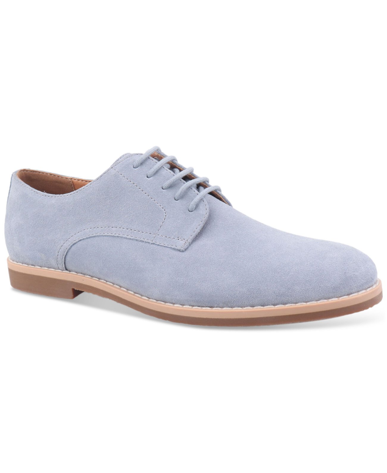 Men's Trumann Suede Lace-Up Dress Shoes, Exclusively at Macy's Bar III