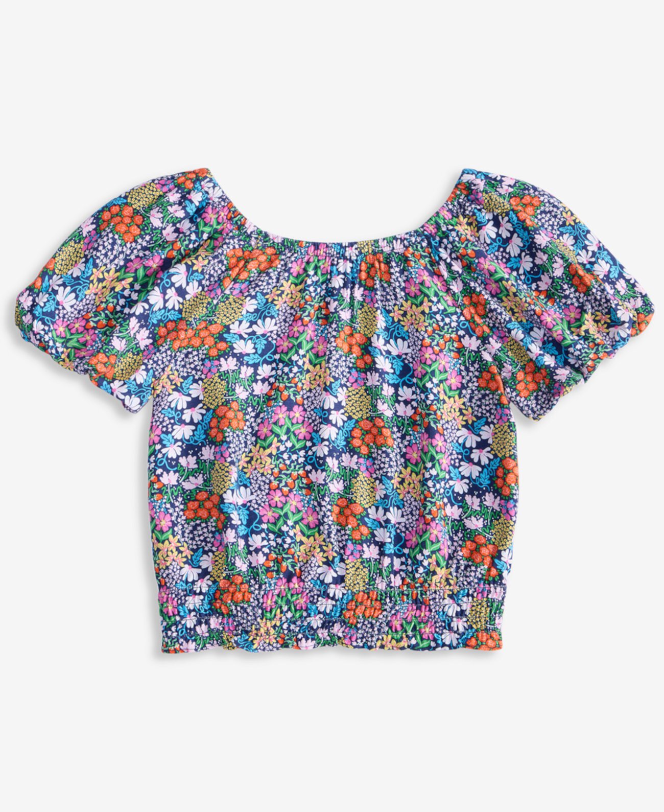 Big Girls Garden Ditsy Printed Smocked Top, Exclusively at Macy's Epic Threads