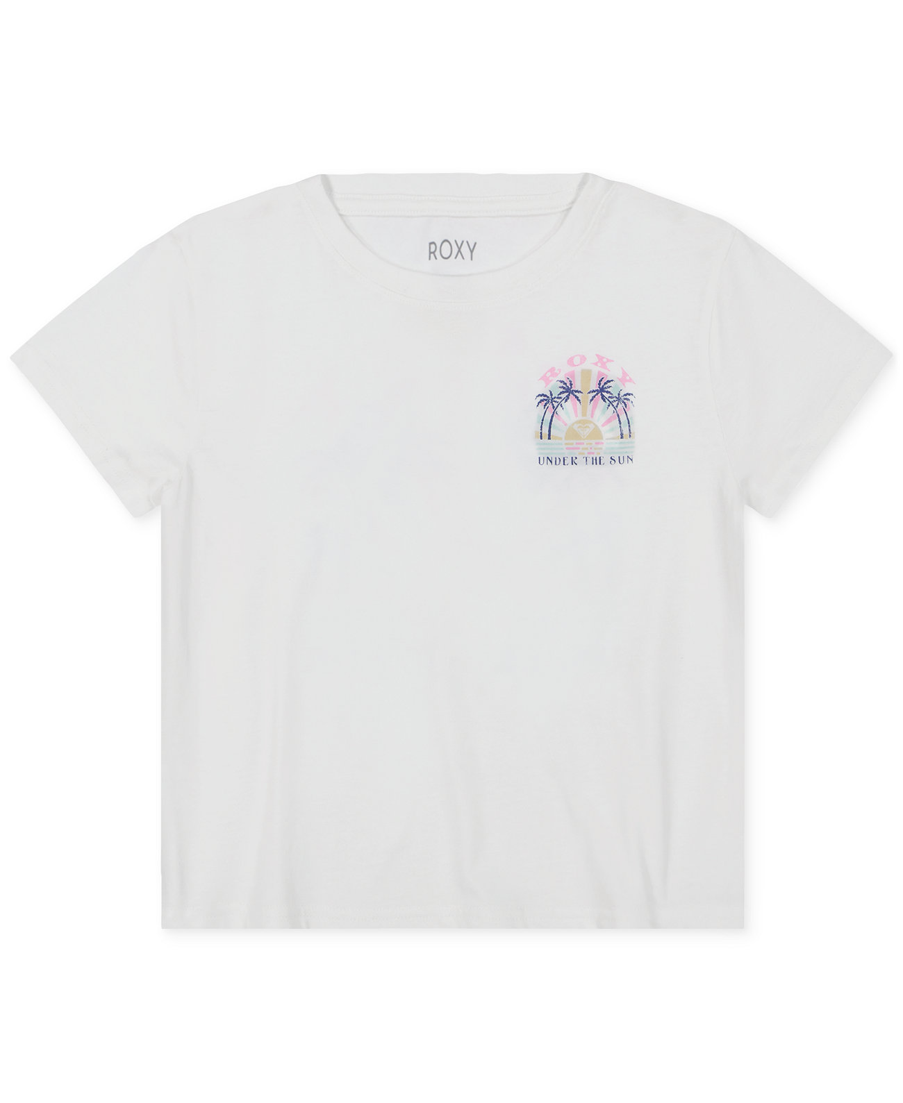 Big Girls Under The Sun Graphic Cotton T-Shirt Roxy