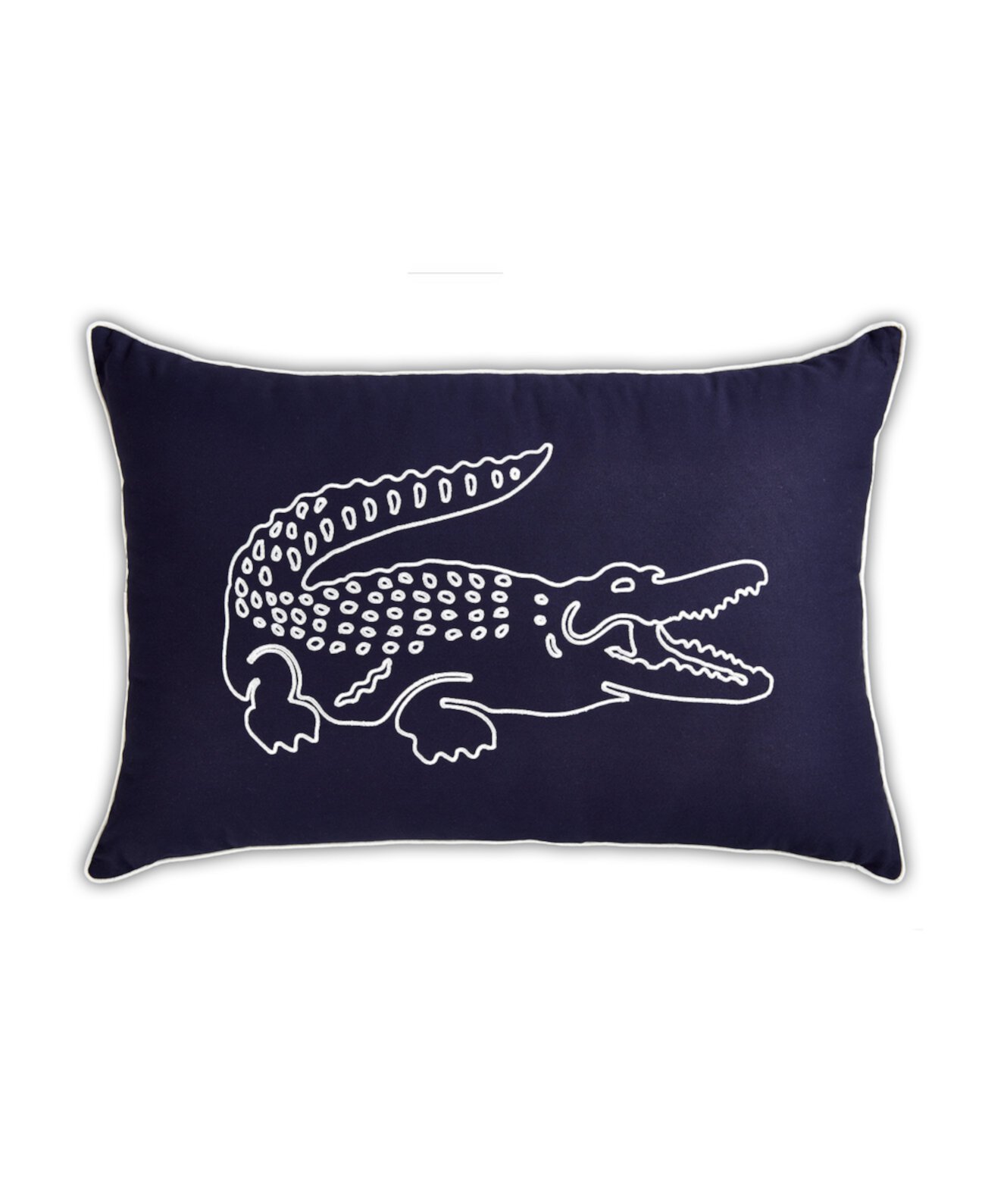 Big Croc Decorative Pillow, 16" x 24" Lacoste