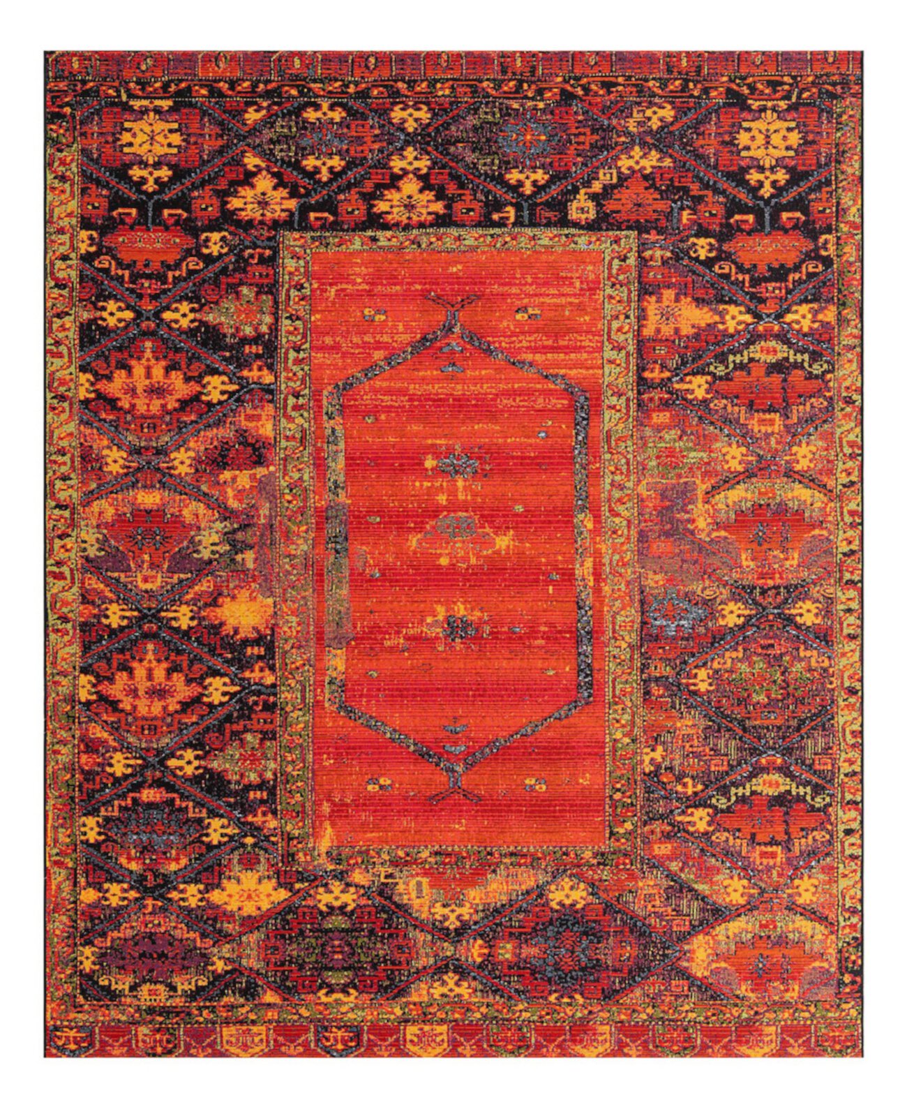 Oushak Outdoor OUS01 7'10" x 10' Area Rug Bayshore Home