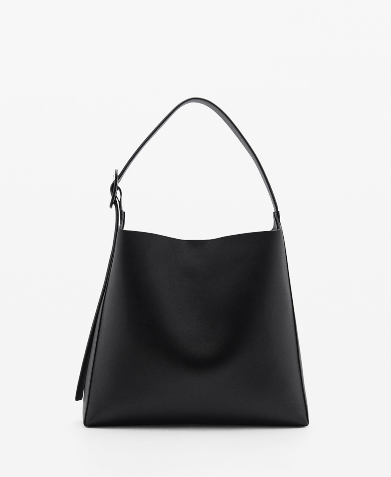 Women's Buckle Detail Shopper Bag Mango