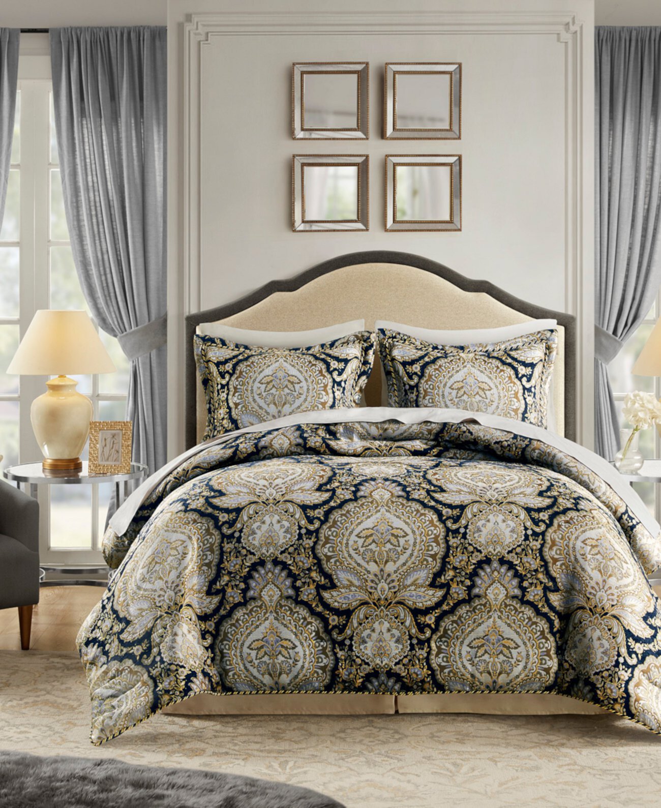 CLOSEOUT! Valentina 4-Pc Comforter Set, King Croscill