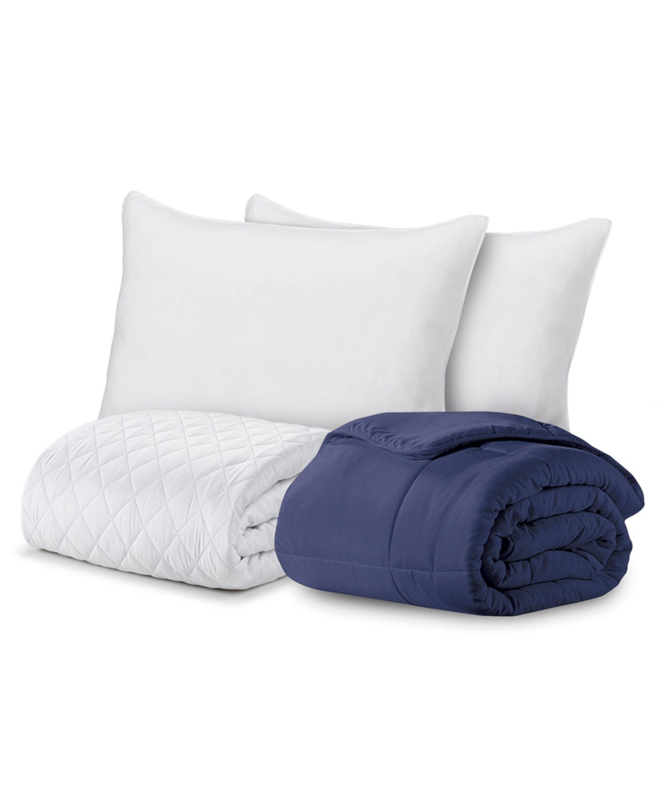 Back To College Bed Bundle 4 Piece Set, Queen Ella Jayne