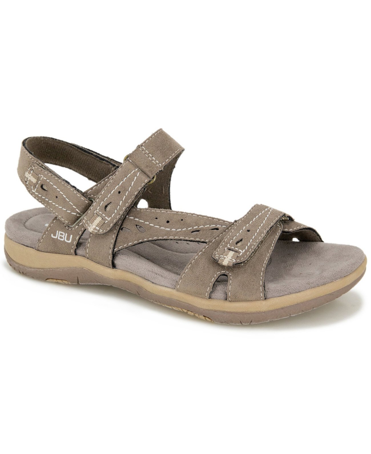 Women's Stephie Wide Flat Sandal Jbu