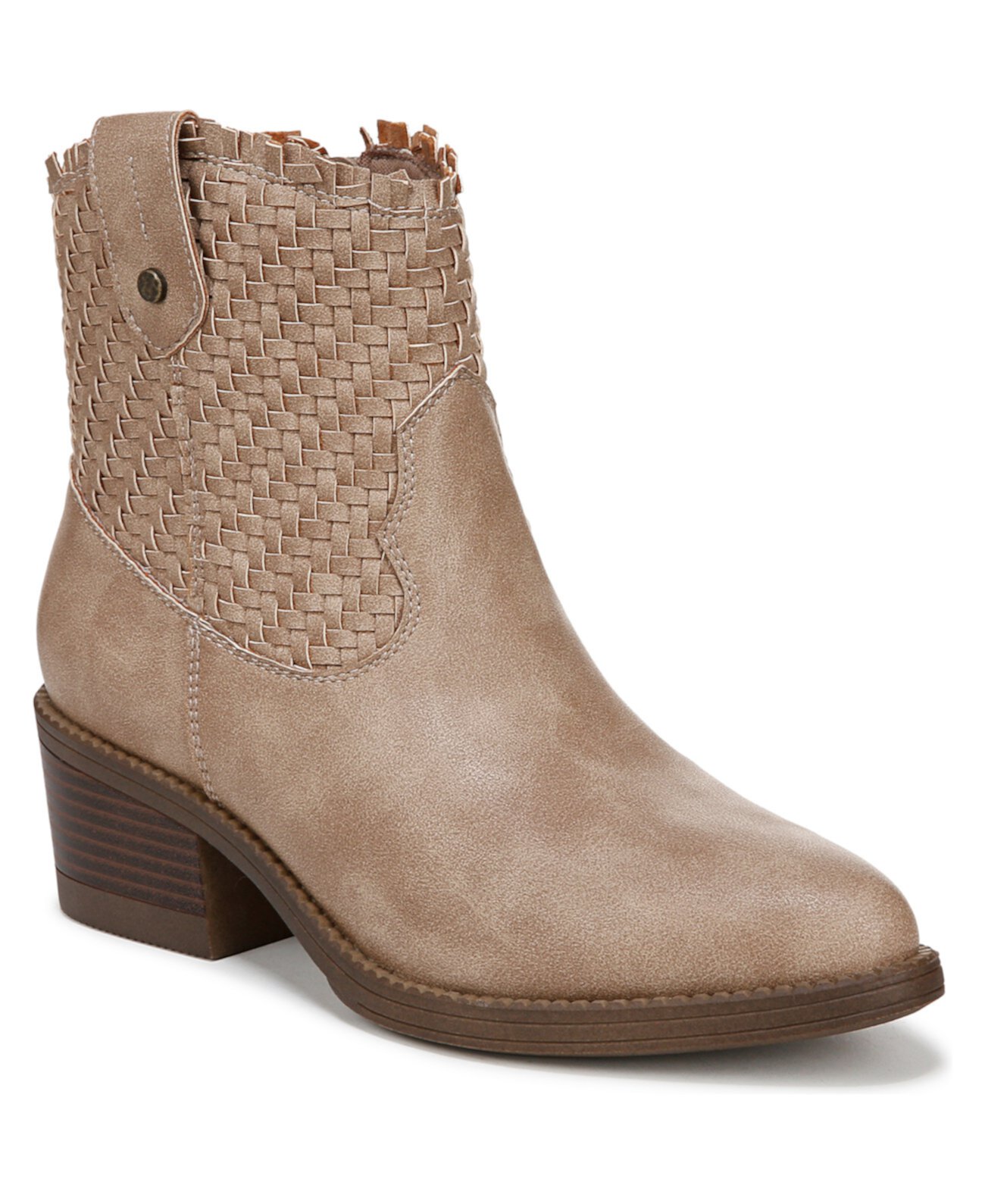 Women's Ricky Block Heel Western Short Boots Blowfish Malibu