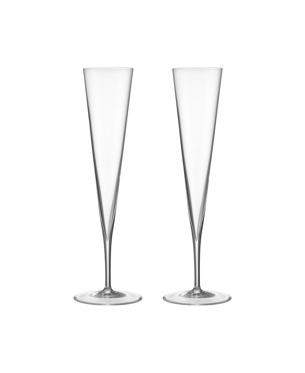 Geometry Champagne Glass, Set of 2 Orrefors