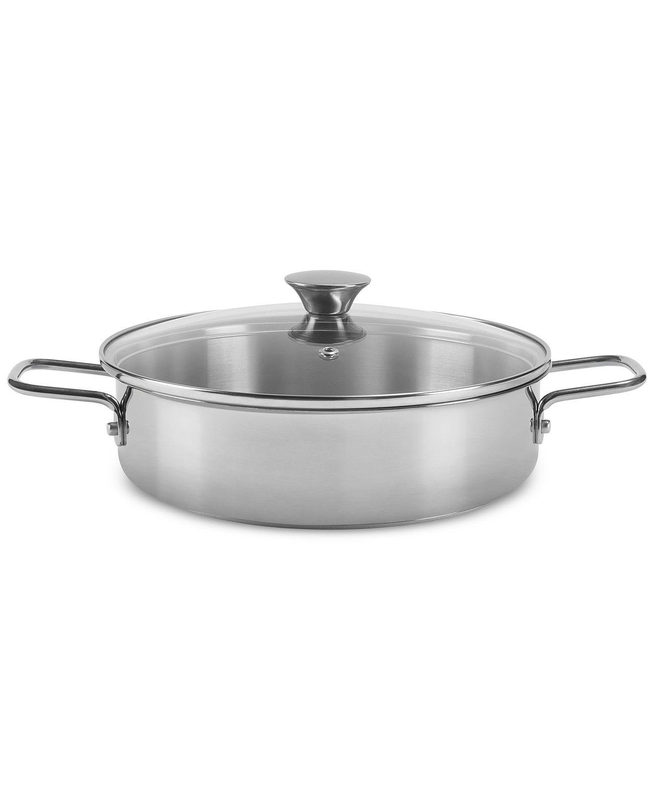 Stainless Steel 3-Qt. Everyday Pan and Lid Arch Studio