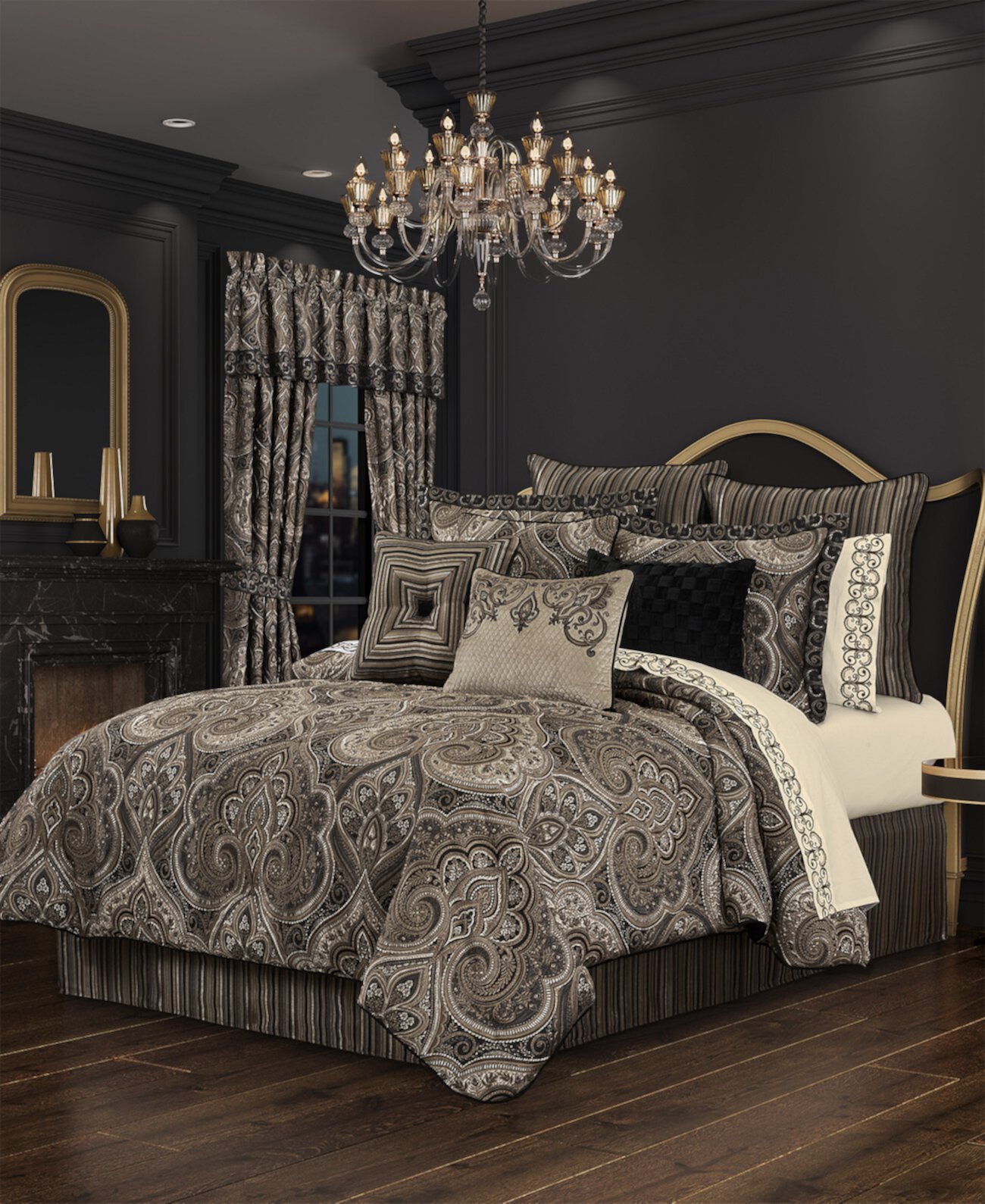 Cipriana 4Pc. Comforter Set, King J Queen New York