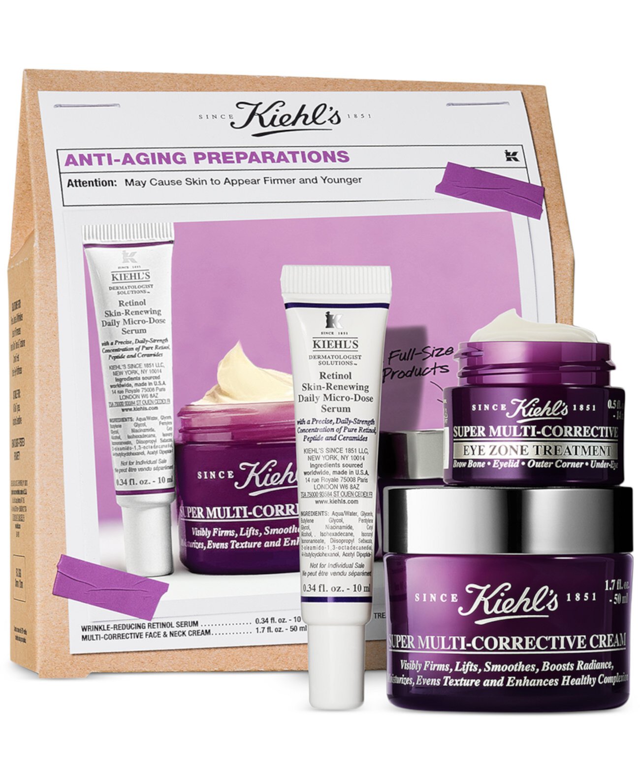 3-Pc. Super Multi-Corrective Skincare Set Kiehl's Since 1851