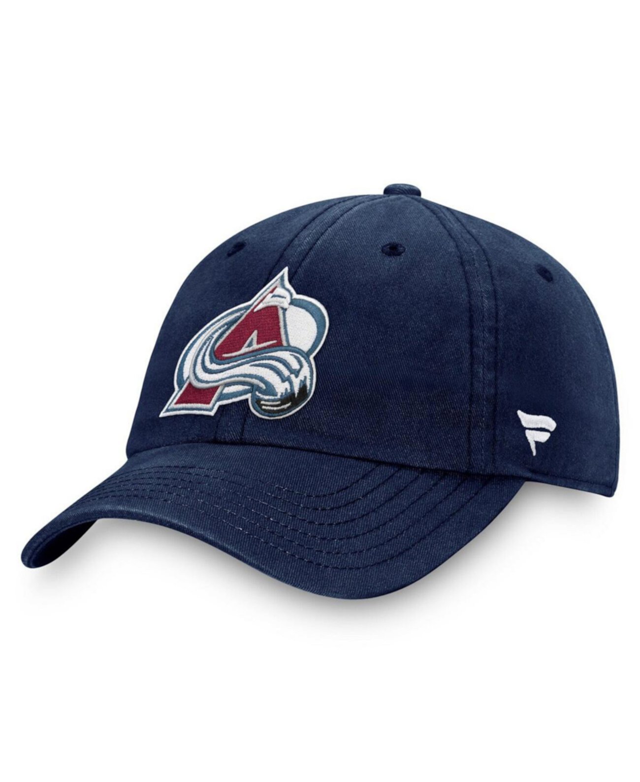 Men's Navy Colorado Avalanche Core Primary Logo Adjustable Hat Fanatics