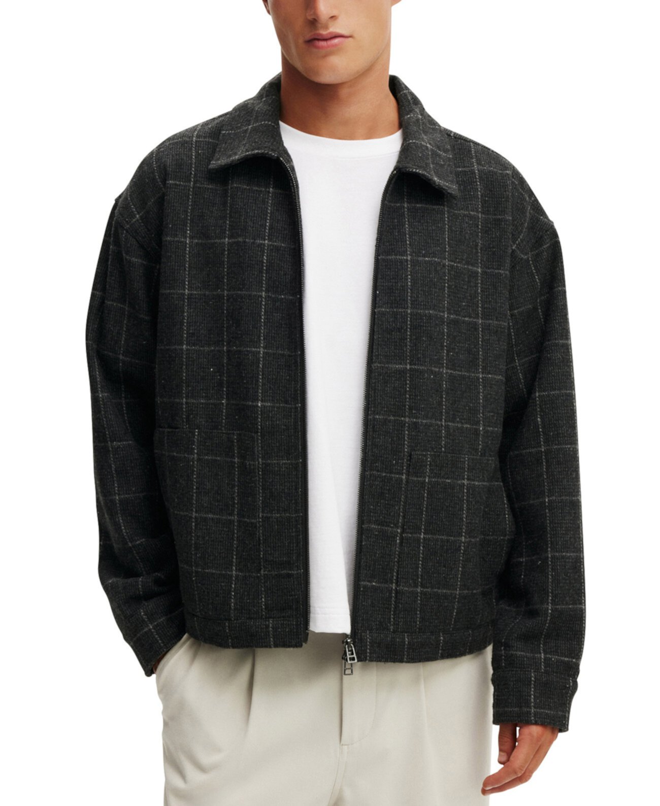 Men's Harrington Jacket Cotton On