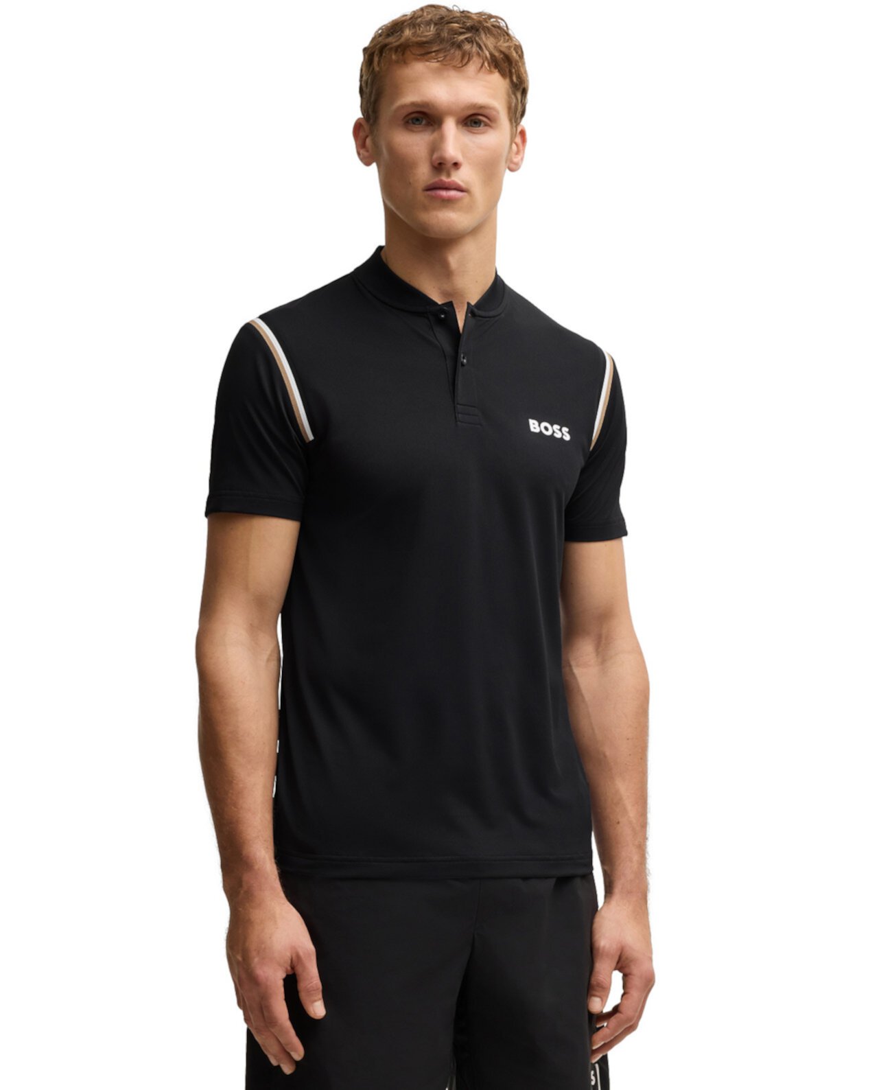 x Matteo Berrettini Active Moisture Control Polo Shirt Boss