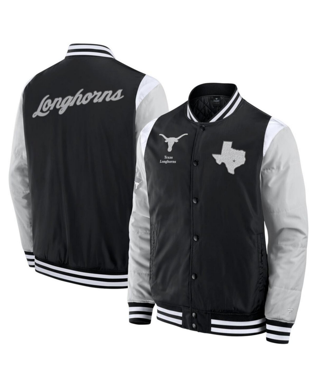 Men's Black Texas Longhorns Elements Elite Full-Snap Jacket Fanatics