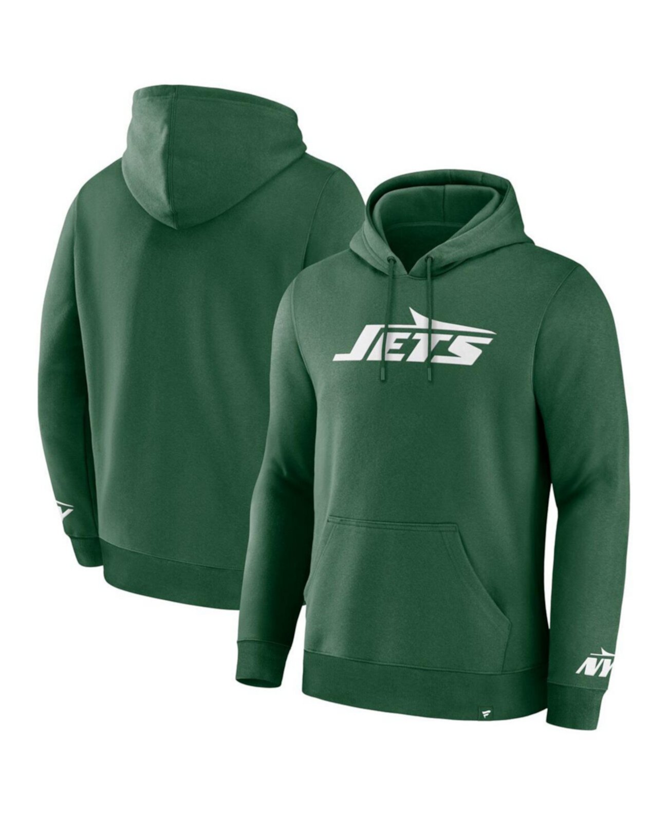 Men's Green New York Jets Legacy Fleece Pullover Hoodie Fanatics