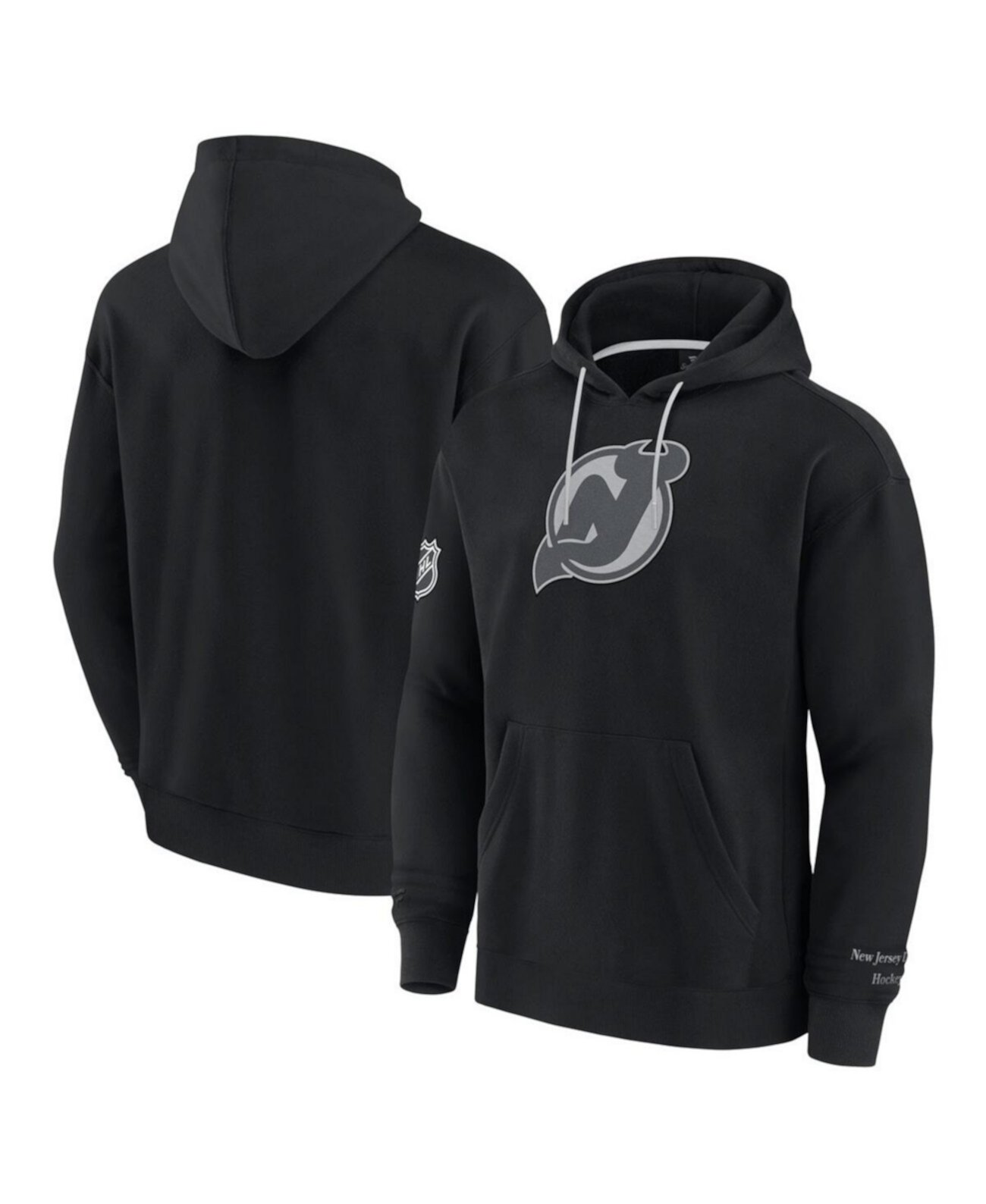 Men's Black New Jersey Devils Elements Pace Pullover Hoodie Fanatics