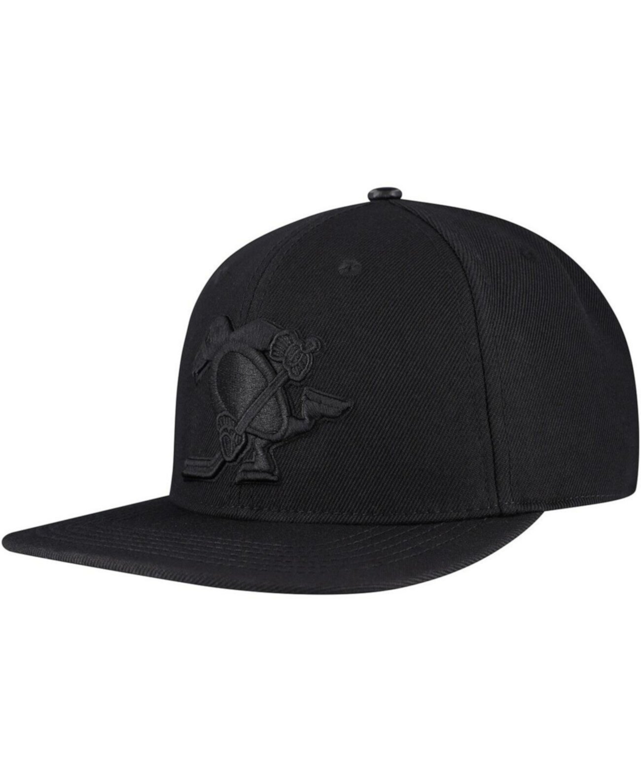 Men's Black Pittsburgh Penguins Classic Tonal Snapback Hat Pro Standard