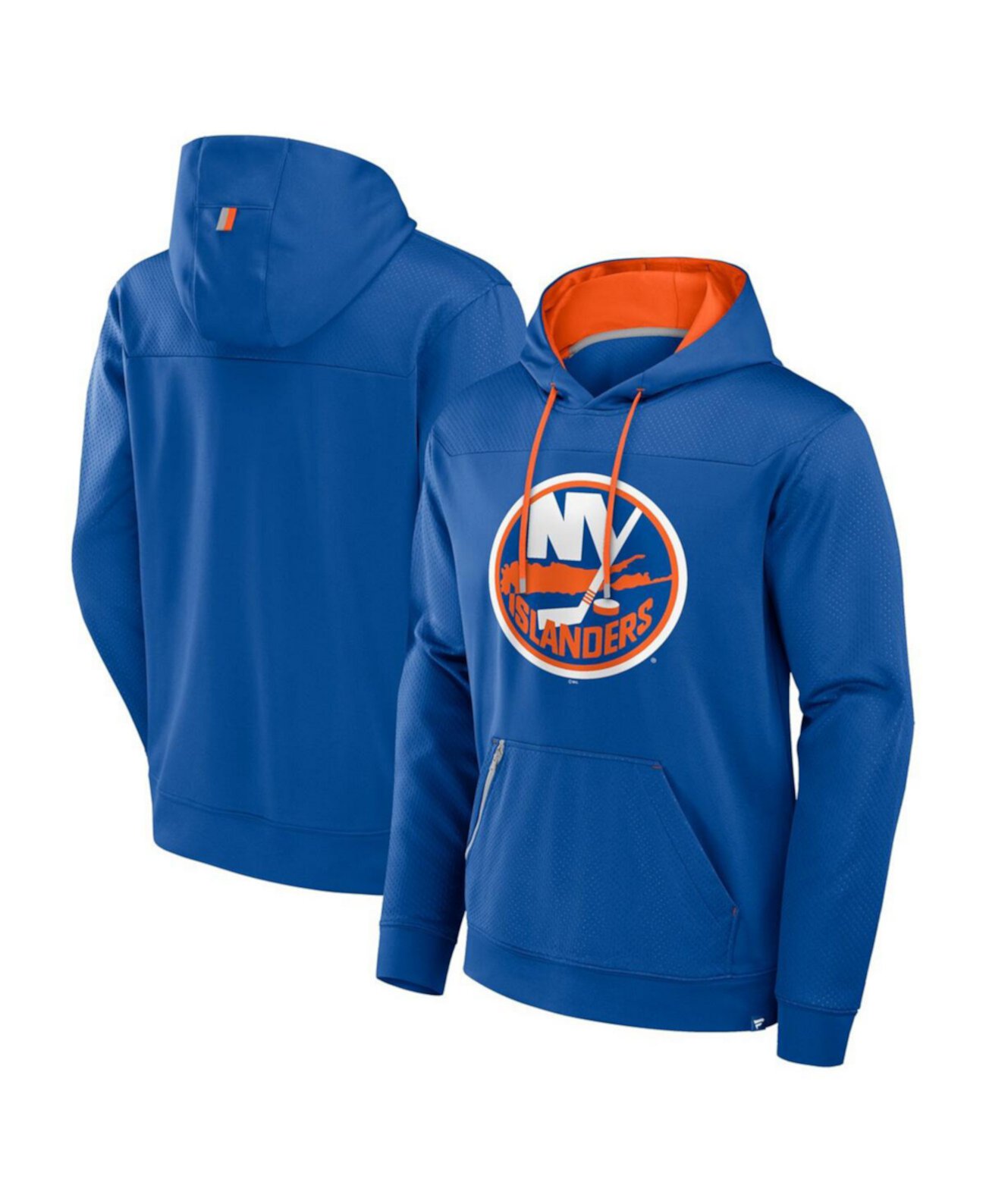 Men's Royal New York Islanders Defender Pullover Hoodie Fanatics