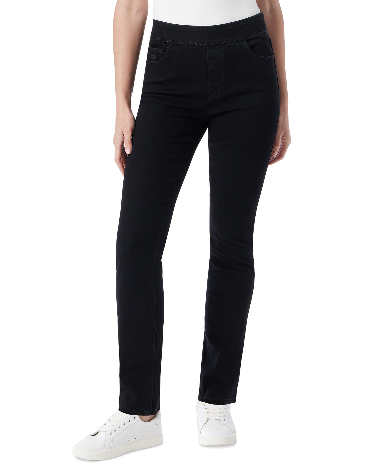 Women's Amanda Slim Straight-Leg Pull-On Jeans Gloria Vanderbilt