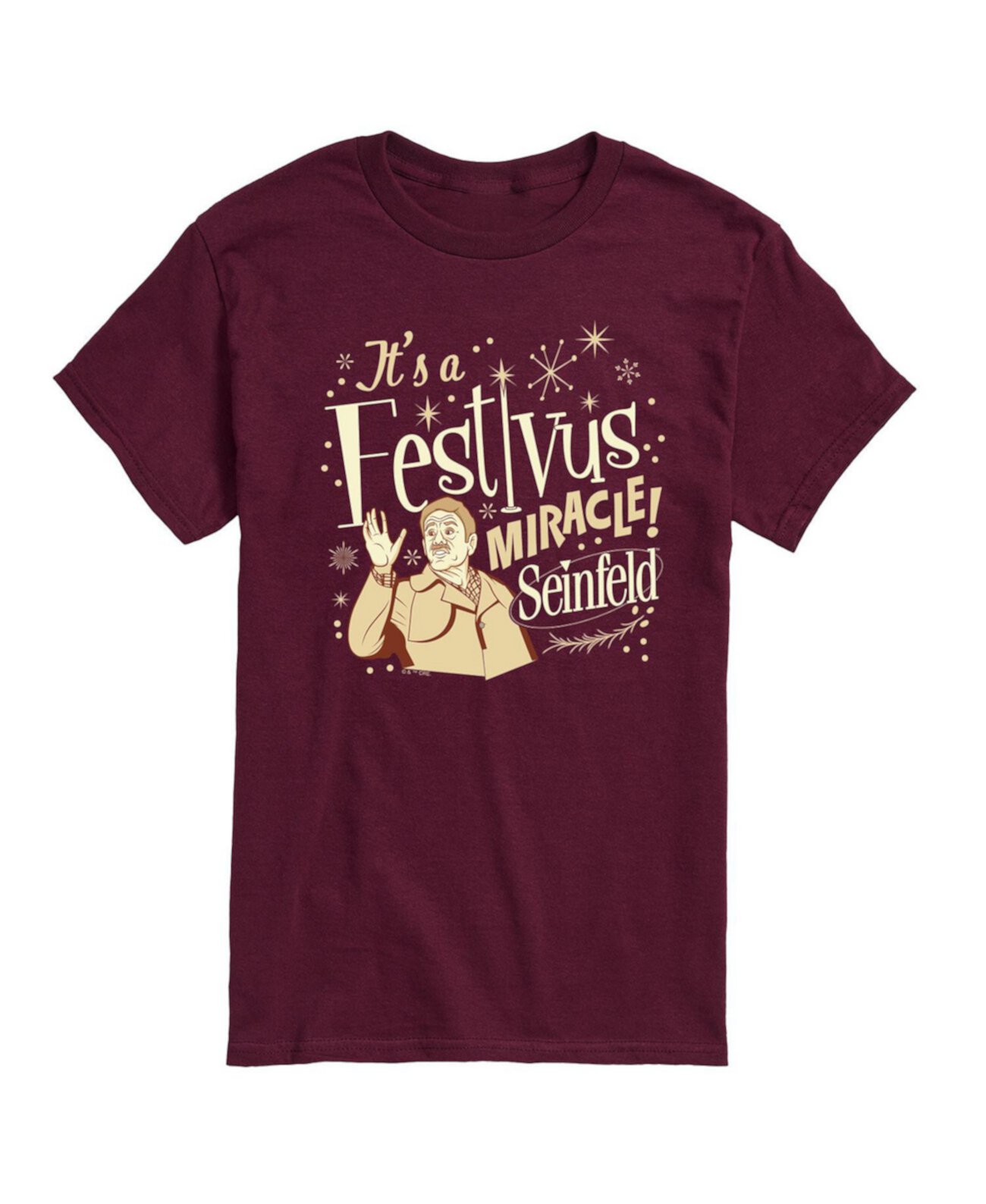 Men's Seinfeld Festivus Short Sleeve Tee Airwaves