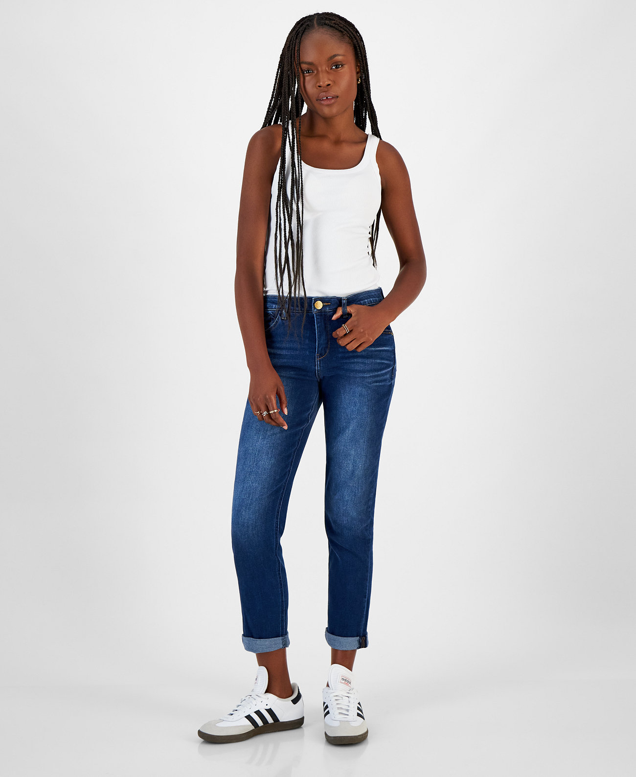 Women's Absolution Mid-Rise Girlfriend Jeans Democracy