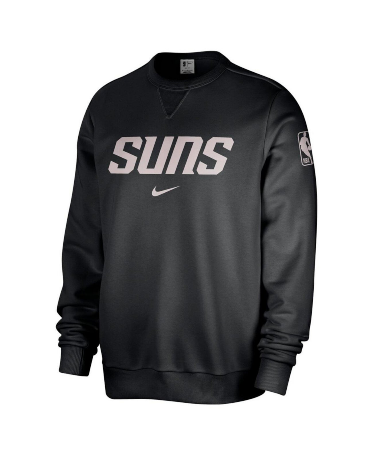 Men's Black Phoenix Suns Courtside Standard Issue Performance Pullover Sweatshirt Nike