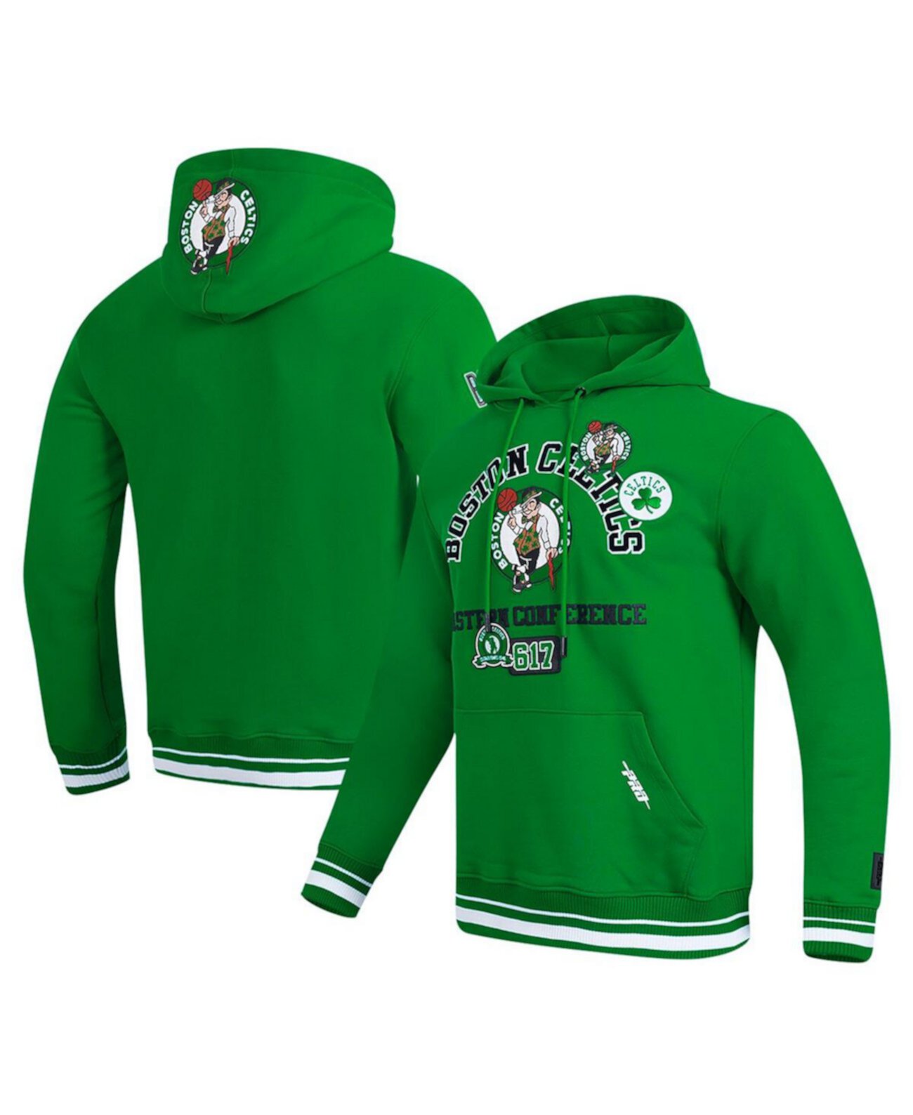 Men's Kelly Green Boston Celtics Area Code Pullover Hoodie Pro Standard