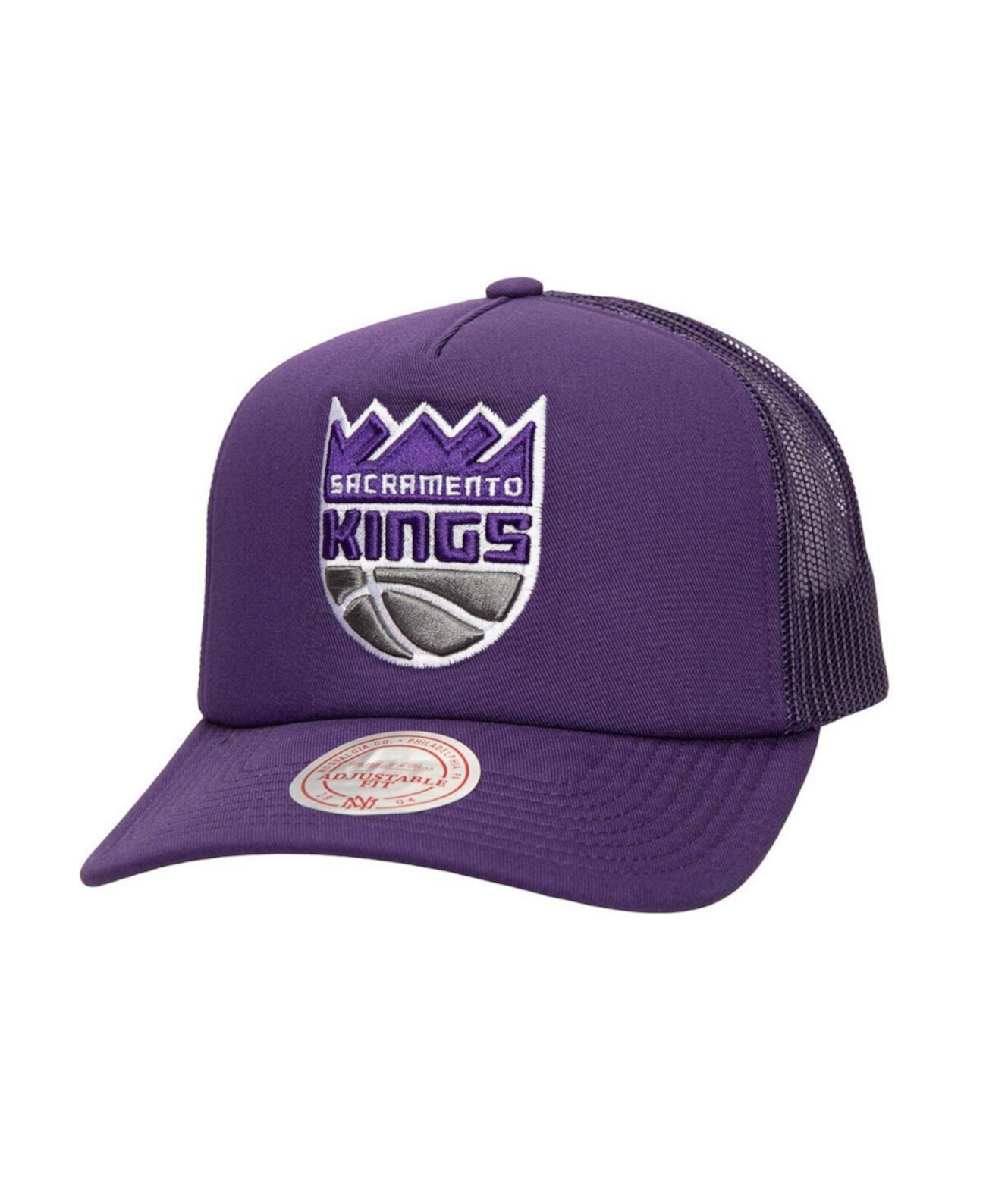 Men's Purple Sacramento Kings Core Evergreen OTC Trucker Adjustable Hat Mitchell & Ness