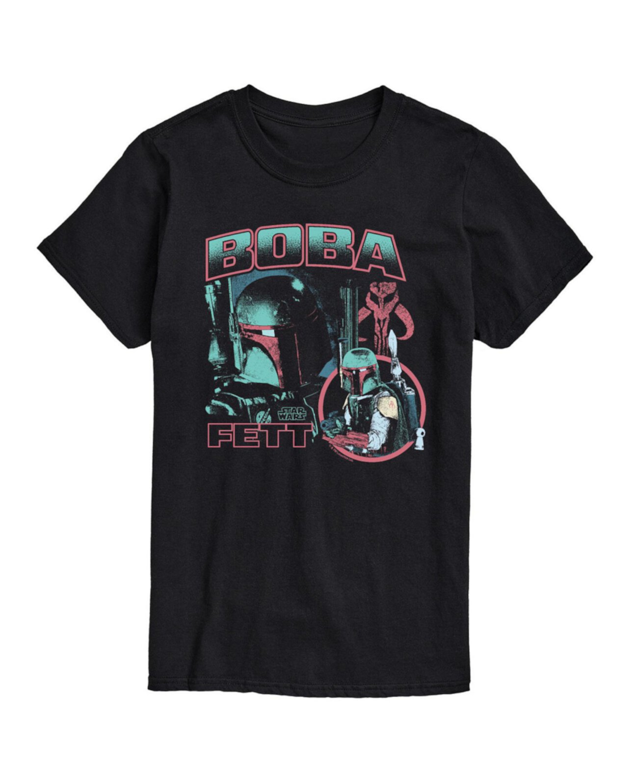 Men's Star Wars Boba Fett Short Sleeve T-Shirt Airwaves