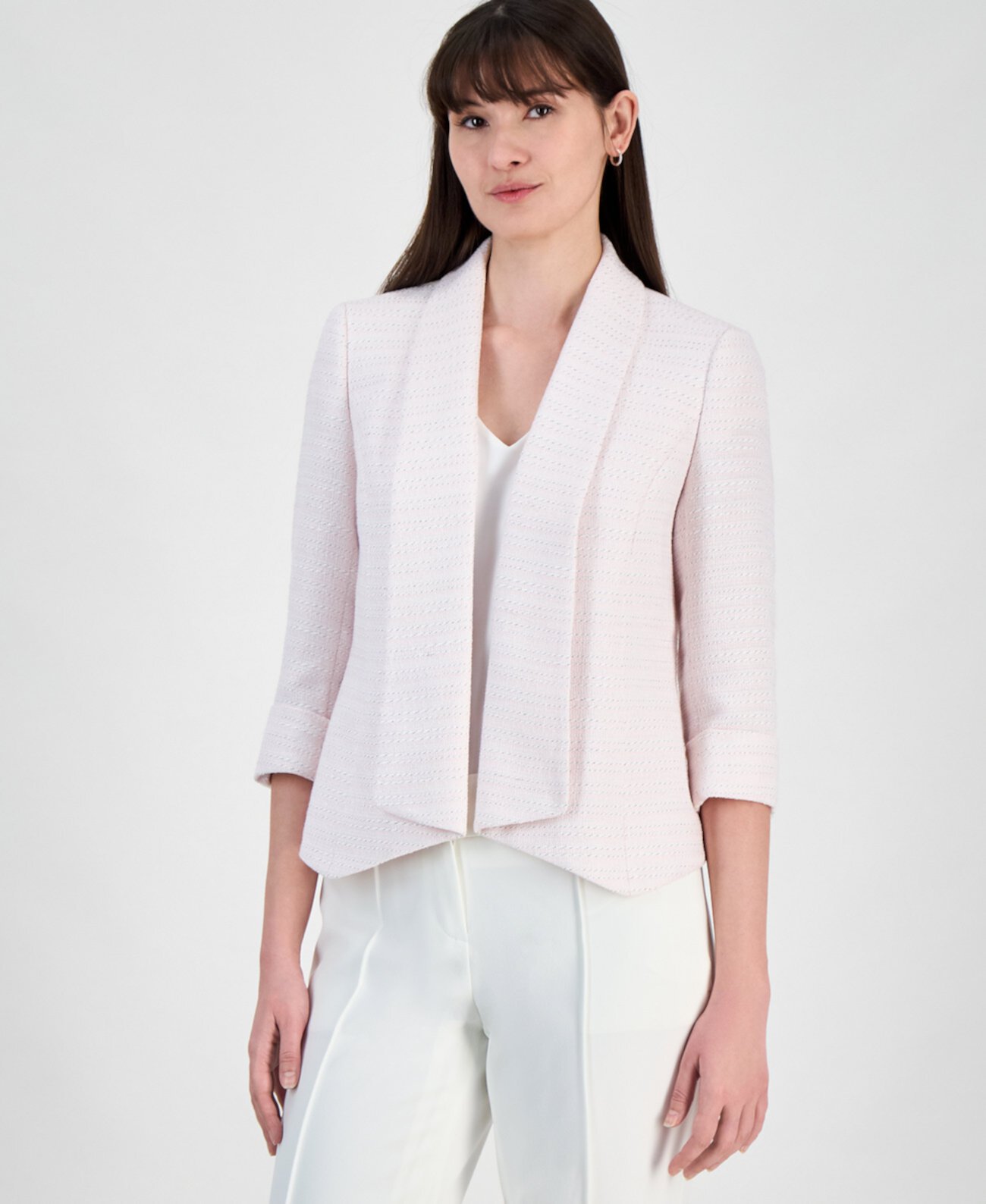 Women's Boucle Cardigan Jacket, Regular and Petite Sizes Kasper