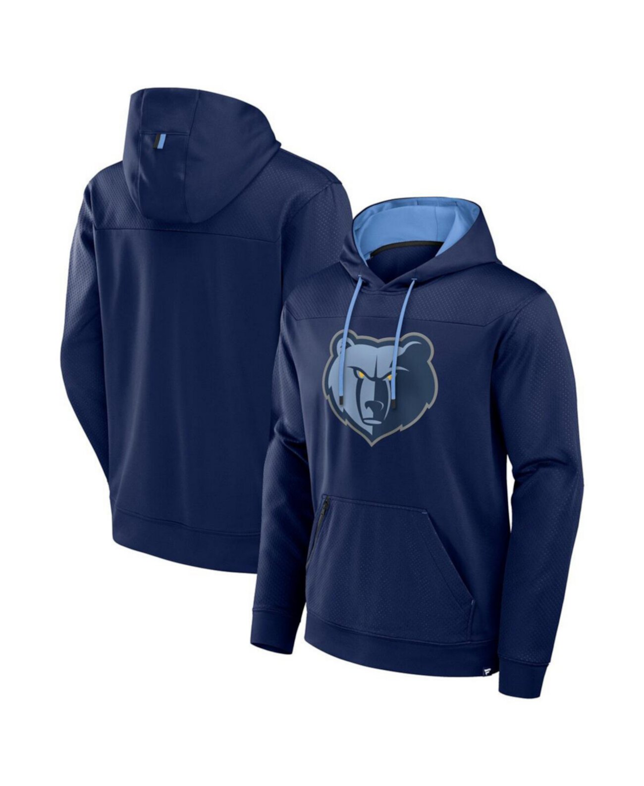 Men's Navy Memphis Grizzlies Reserve Defender Pullover Hoodie Fanatics