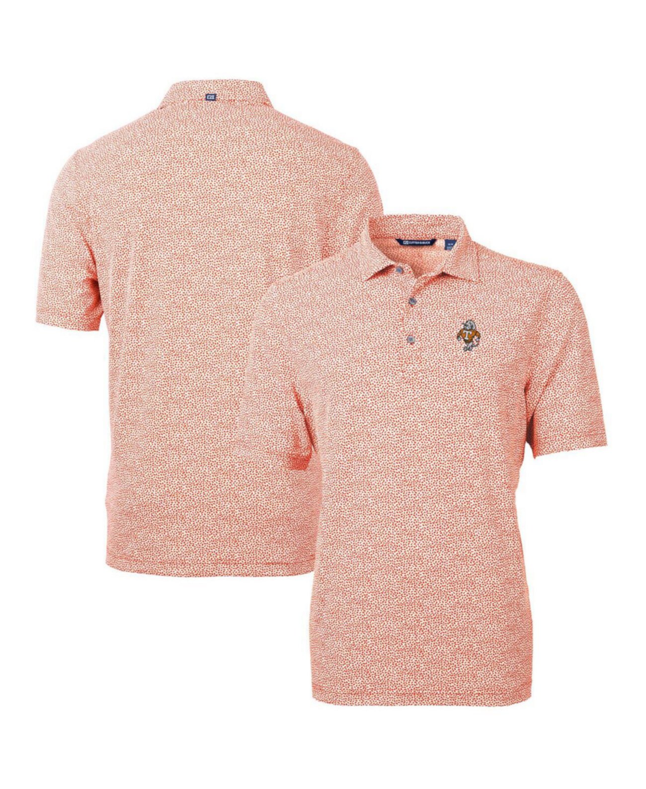 Men's Tennessee Volunteers Vault DryTec Virtue Eco Pique Botanical Print Polo Cutter & Buck