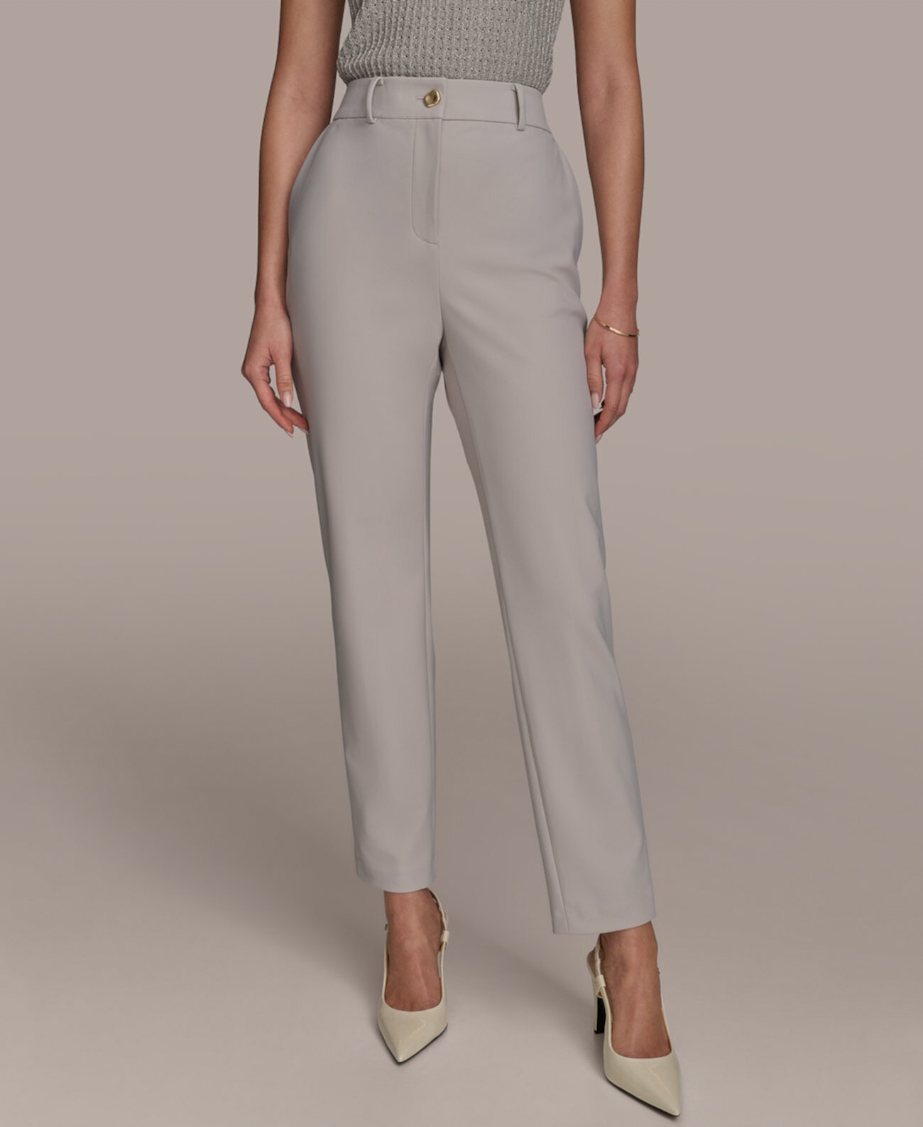 Women's Slim-Fit Ankle Pants Donna Karan New York