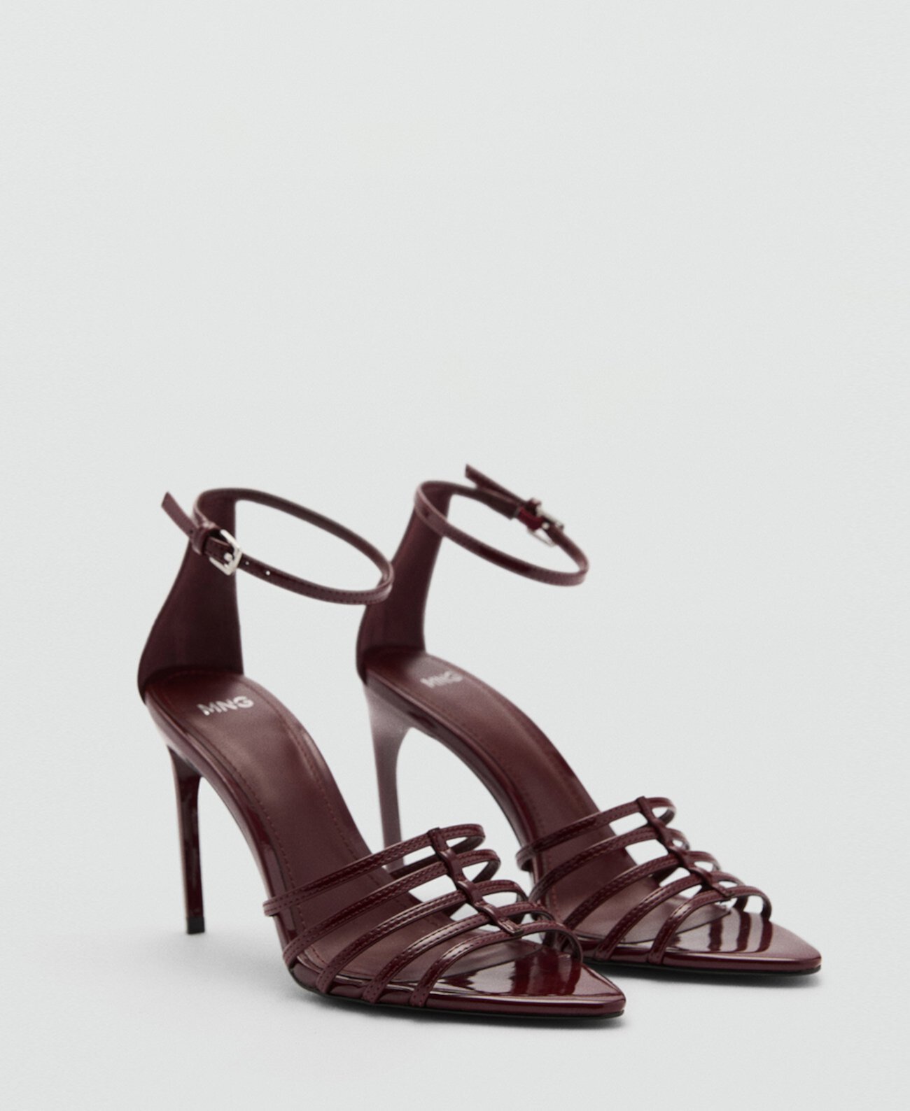 Women's Strappy Heeled Sandals Mango