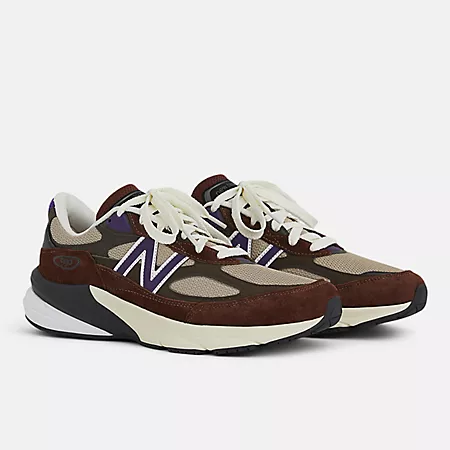 Кроссовки New Balance 990v6 Made in USA с амортизацией FuelCell и замшевым верхом New Balance