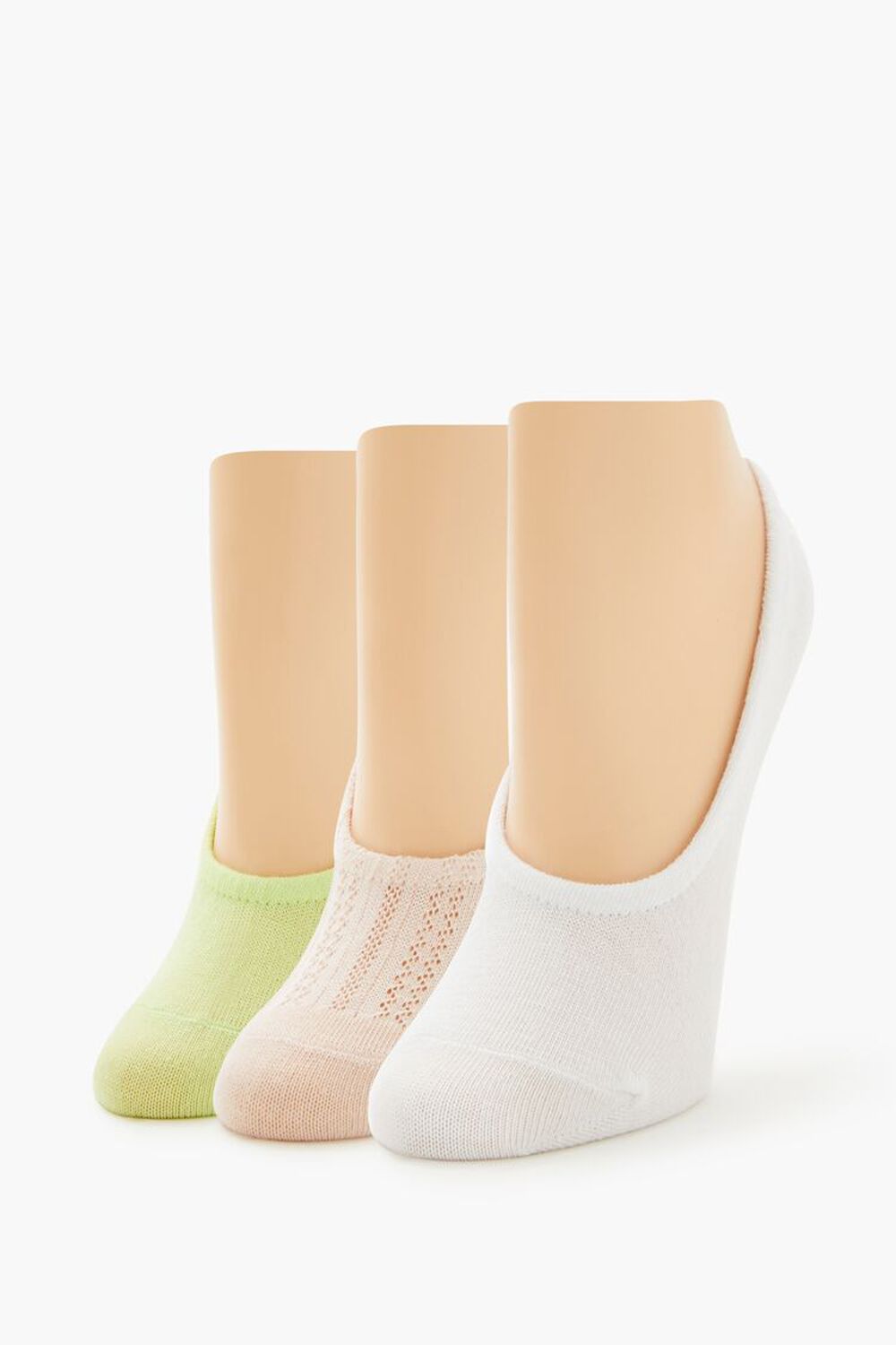 No-Show Socks Set - 3 Pack Forever21