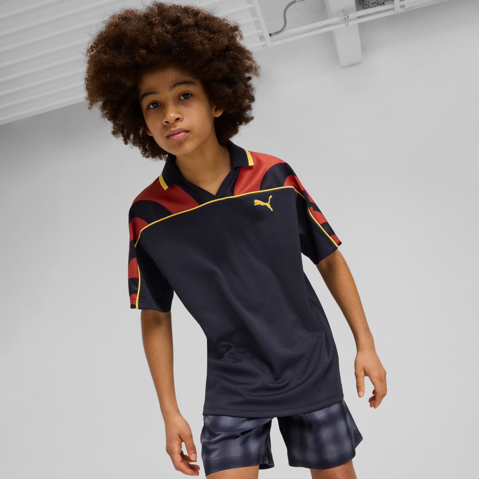 ROAD TO UNITY Big Kids' Relaxed Soccer Jersey Puma