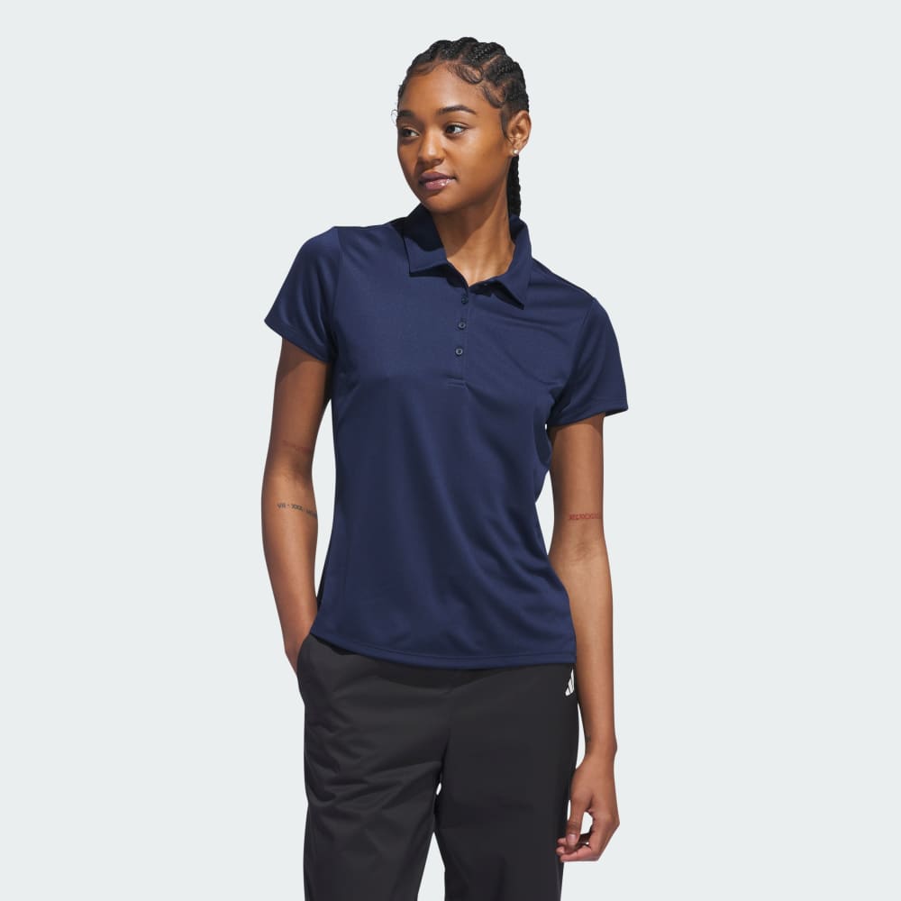 Women's Solid Performance Short Sleeve Polo Shirt Adidas performance