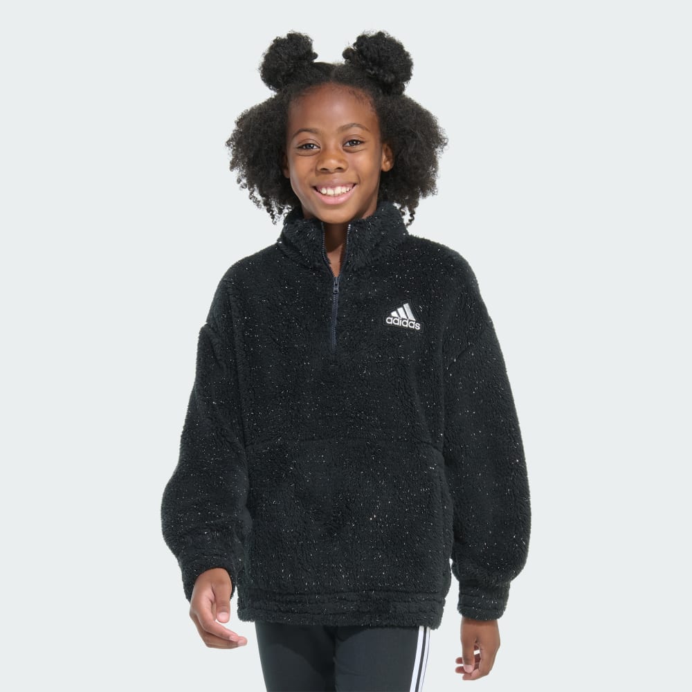 adidas Mock Fleece Pullover Adidas