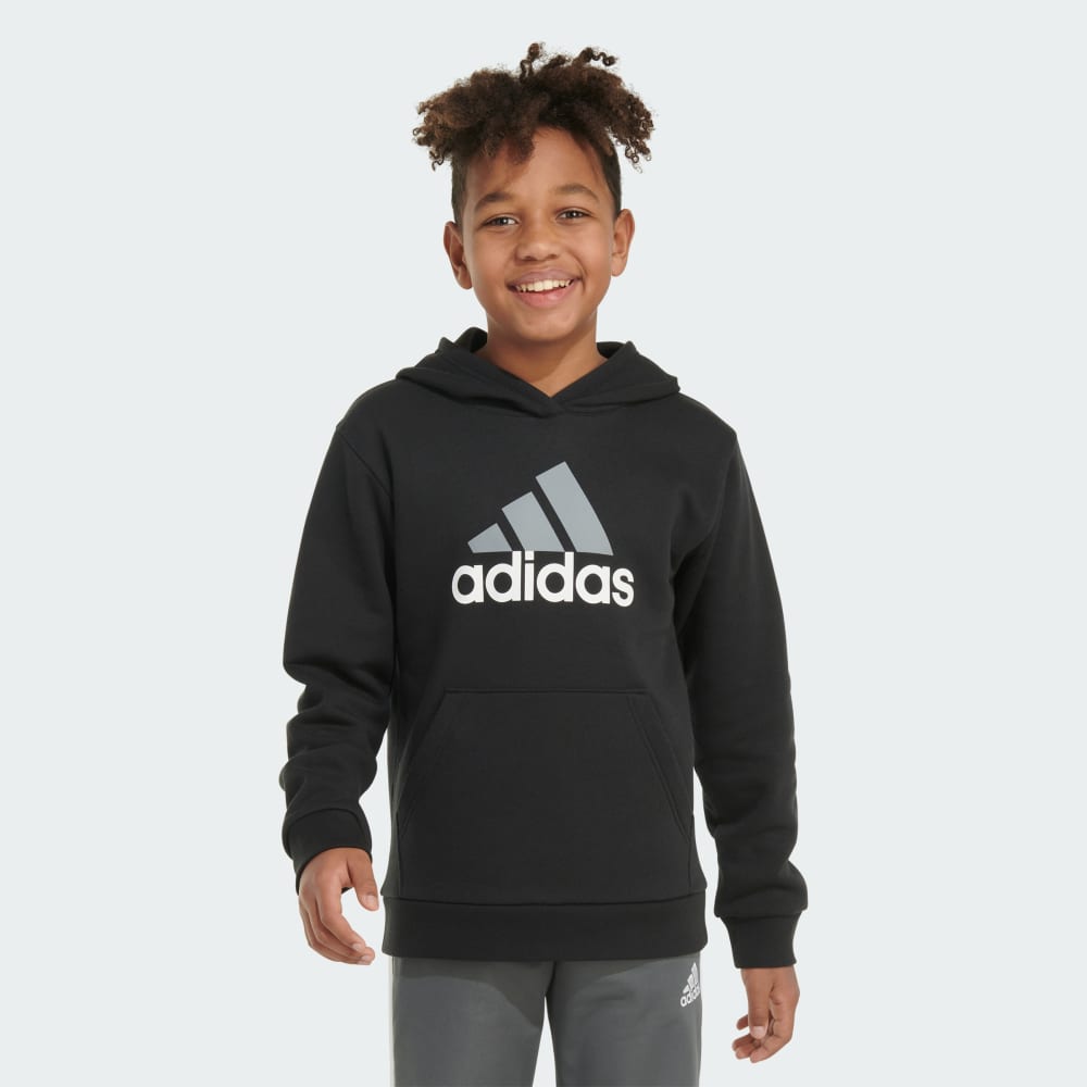 Essentials Cotton Fleece Hooded Pullover Adidas