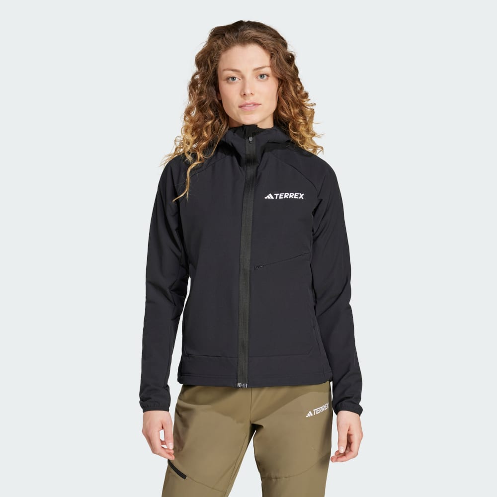 Terrex Xperior Softshell Fleece Hooded Jacket Adidas TERREX