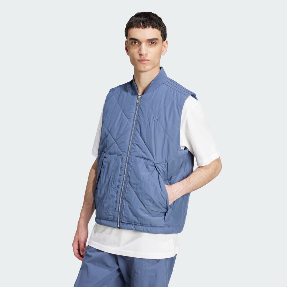 Premium Essentials Nylon Quilted Vest Adidas Originals