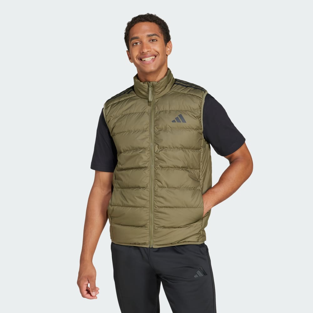 Essentials 3-Stripes Light Down Vest Adidas